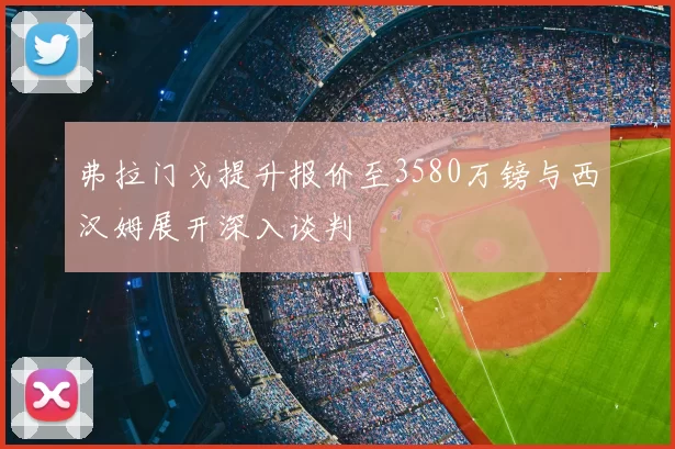 弗拉门戈提升报价至3580万镑与西汉姆展开深入谈判