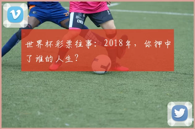 世界杯彩票往事：2018年，你押中了谁的人生？