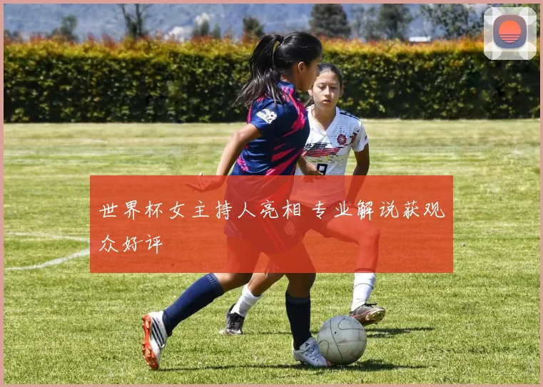 世界杯女主持人亮相 专业解说获观众好评